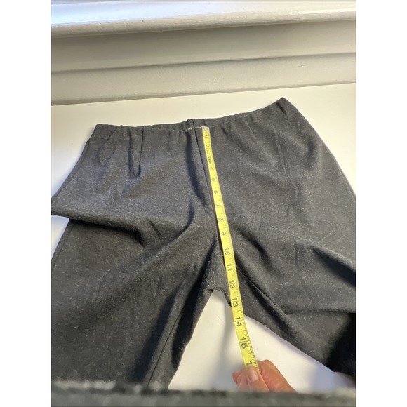 Eileen Fisher Woman Dark Gray Slim Pant Knit Ponte Pull-on 1X - Picture 5 of 6